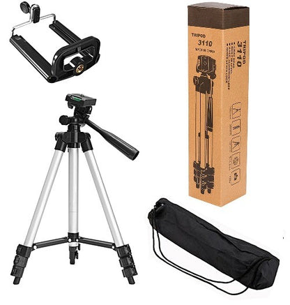 Trípode 3110 Pro – Soporte Profesional para Celular y Cámara