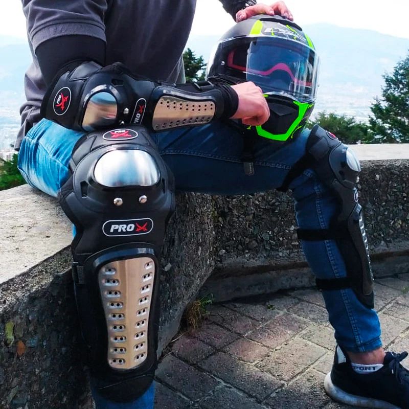 RODILLERAS CANILLERAS PARA MOTOCICLETA